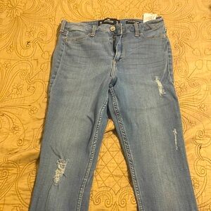 High rise jeans leggings